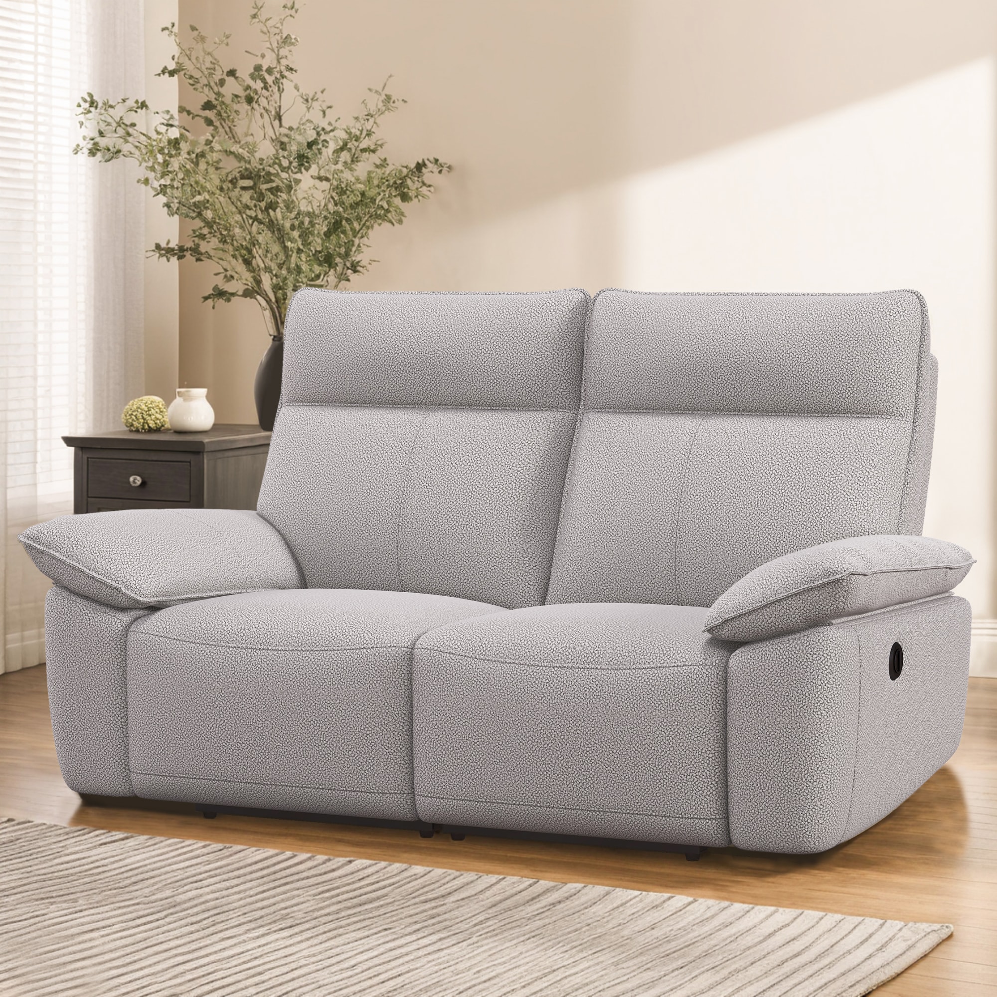 Double Reclining Chairs for Adults, Wall Hugger Recliners for Small Spaces, Love Seat Couches Sofa Reclinable for Living Room, Home Theater Seating,Beige Double Reclining Chairs for Adults, Wall Hugger Recliners for Small Spaces, Love Seat Couches Sofa Reclinable for Living Room, Home Theater Seating,Beige